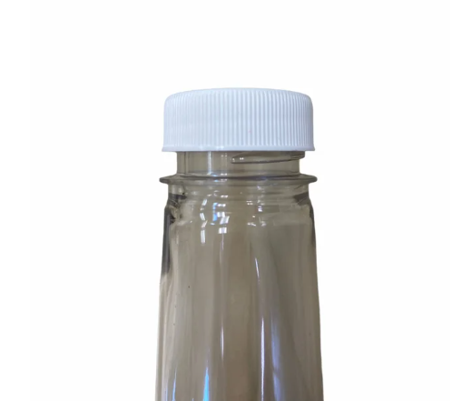 picture of a sample of the 25oz or pour bottle white cap up close