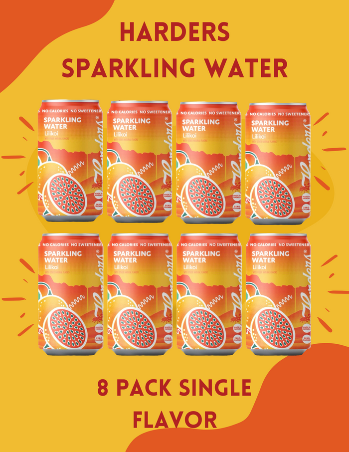 Sparkling Water 8 Pack Single Flavor