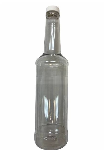 25oz Plastic Pour Bottle with Cap (Spout Sold Separately)