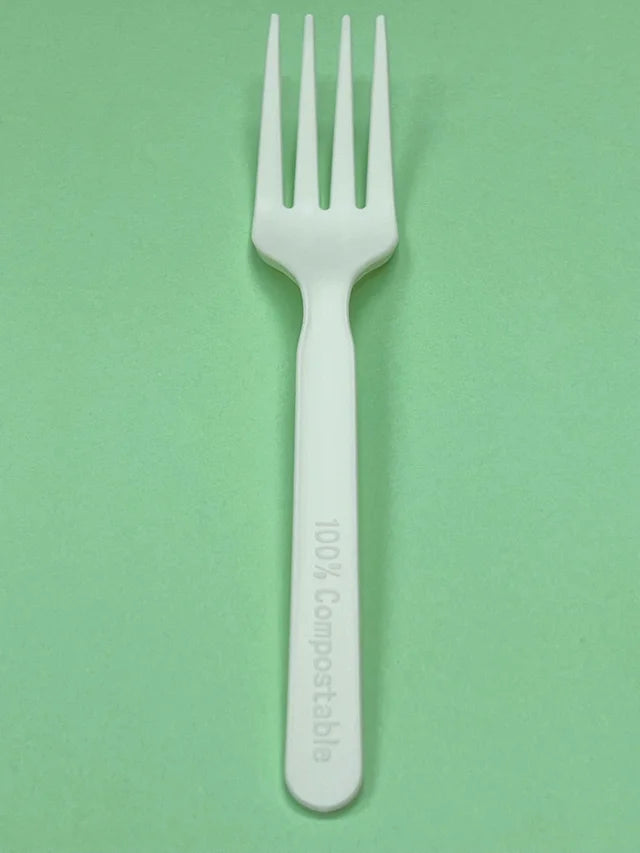 picture of a sample of the compostable fork