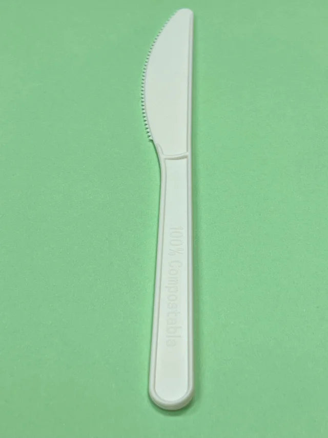 picture of a sample of the compostable knife