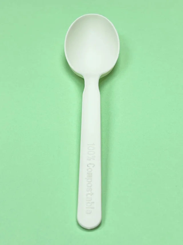 picture of a sample of the compostable spoon