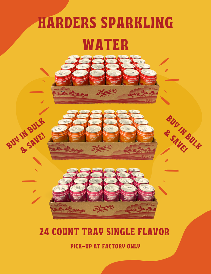 Sparkling Water 24 Pack Tray Single Flavor (factory pick-up only Sparkling Water 24 Pack Tray Single Flavor (factory pick-up only