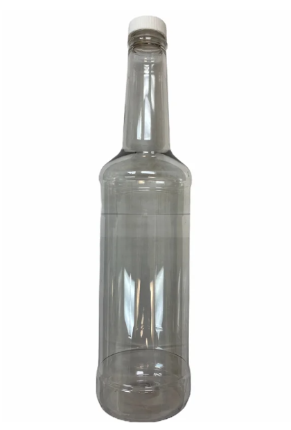 25oz Plastic Pour Bottle with Cap (Spout Sold Separately