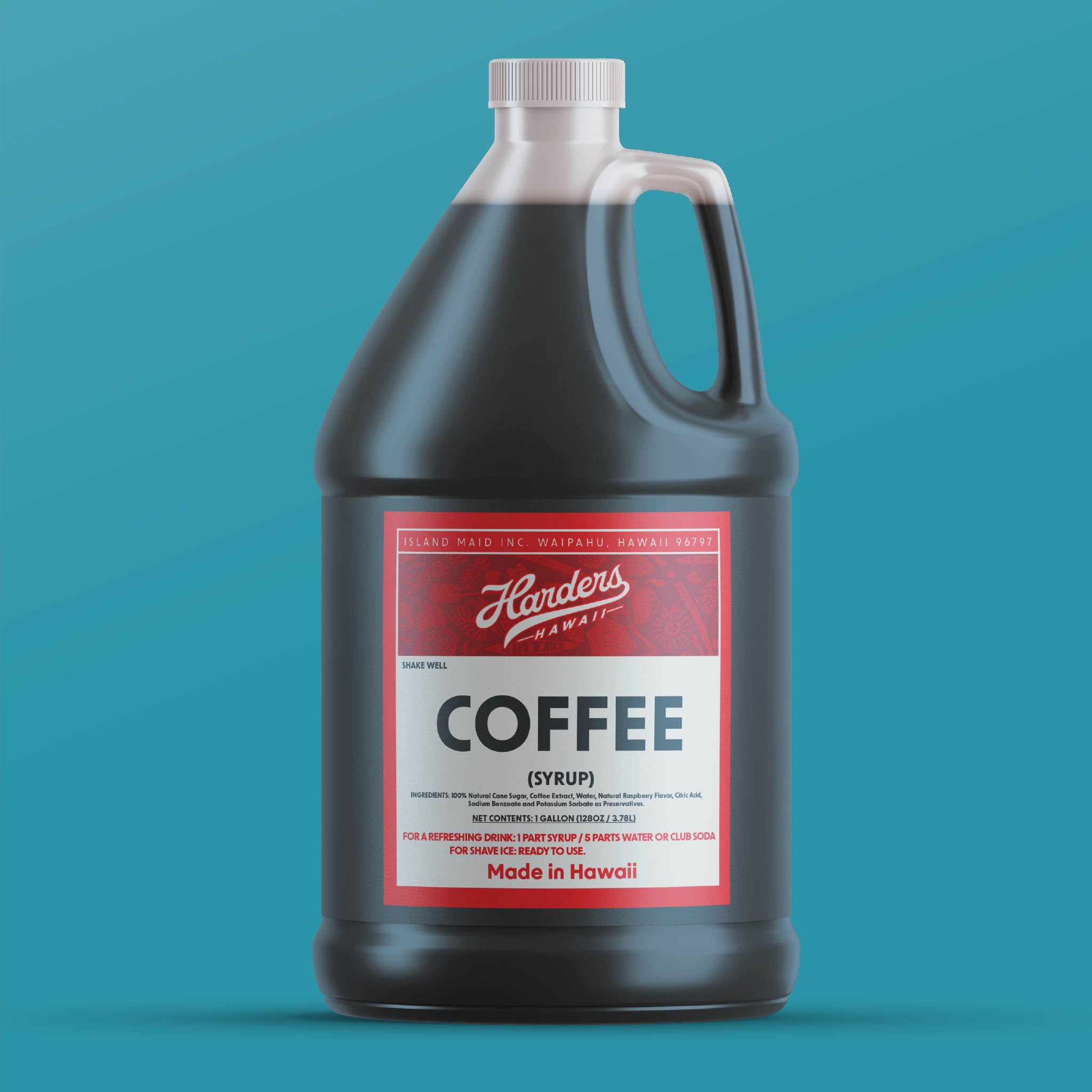 PREMIUM SYRUPS (Gallon) – hardershawaii