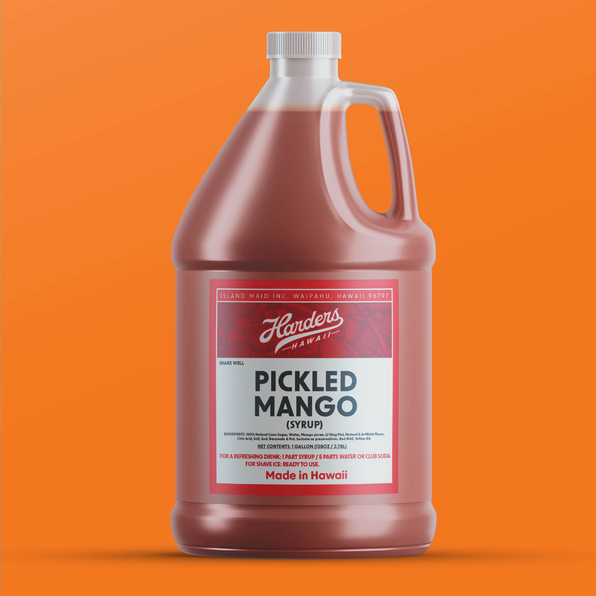 PREMIUM SYRUPS (Gallon) – hardershawaii